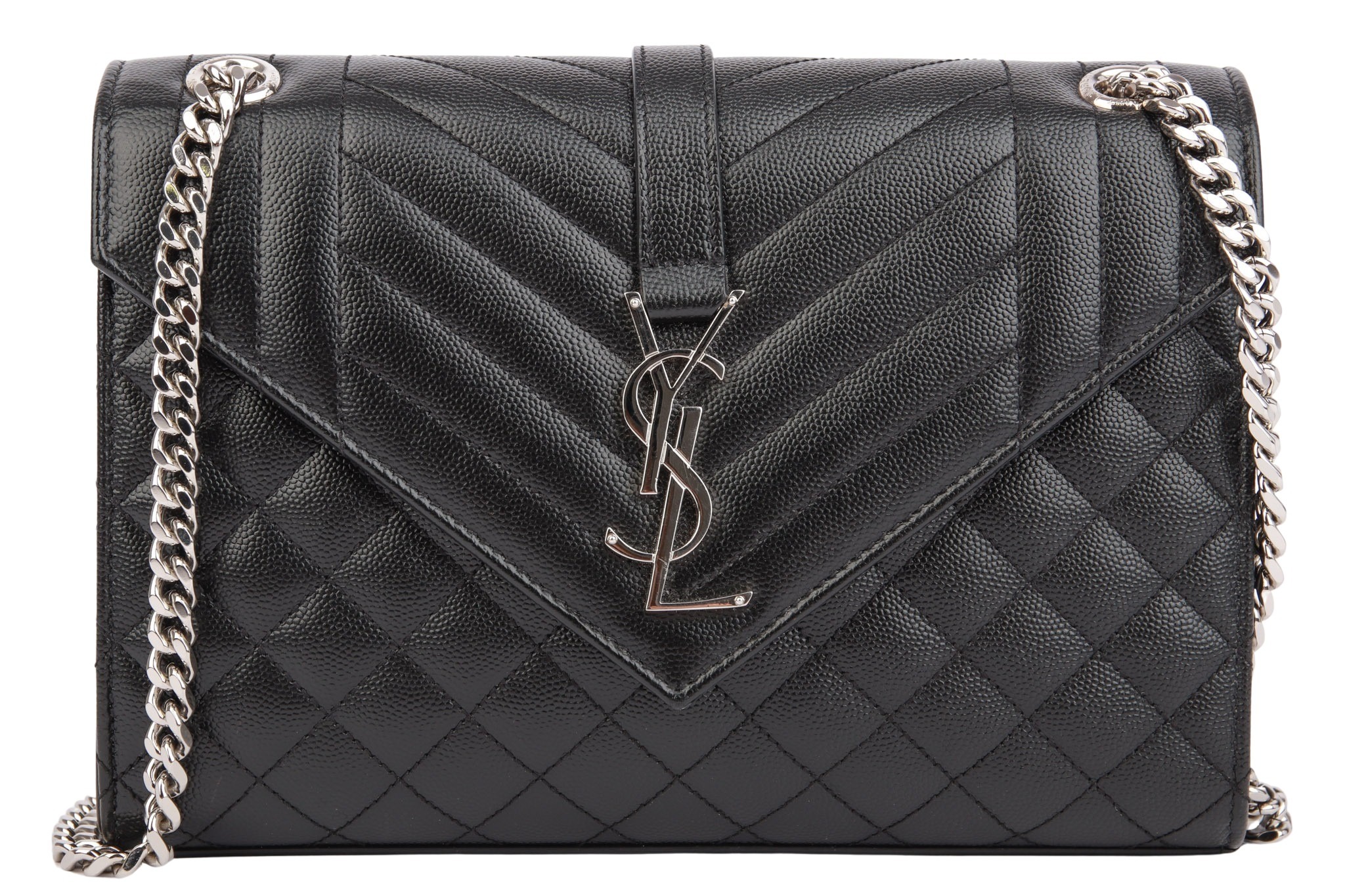 Saint Laurent Envelope Bag Small Schwarz