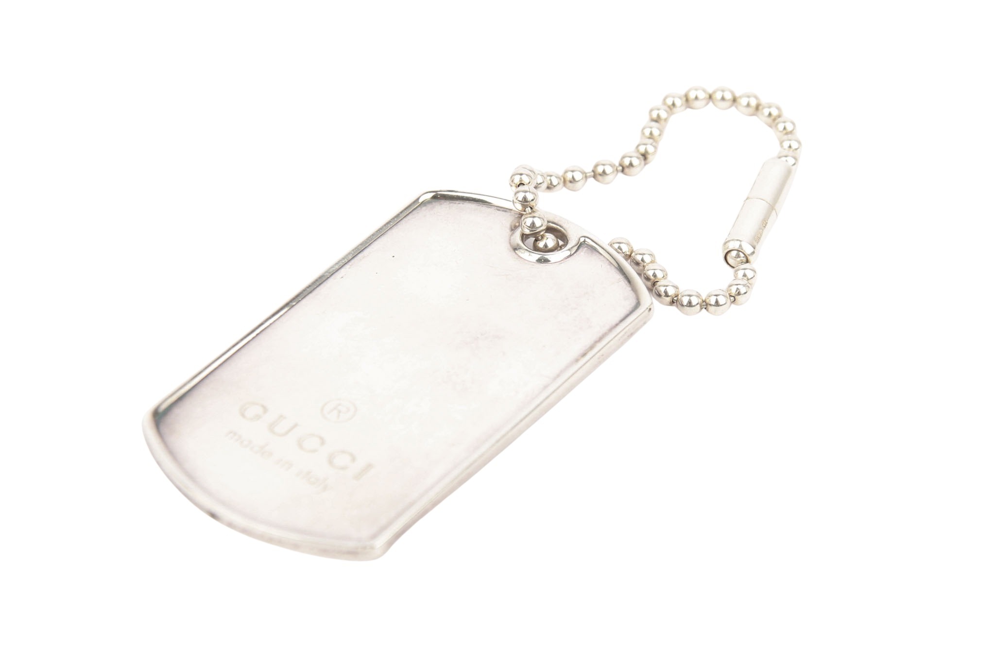 Gucci Dog Tag Sterlingsilber Gucci Dog Tag Sterlingsilber