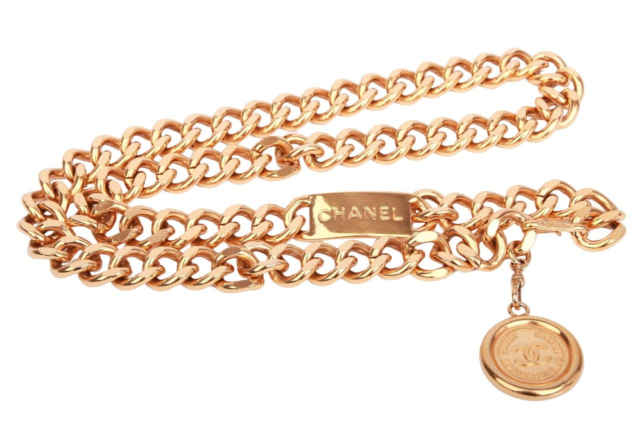 Chanel Belly Chain Bauchkette Gold