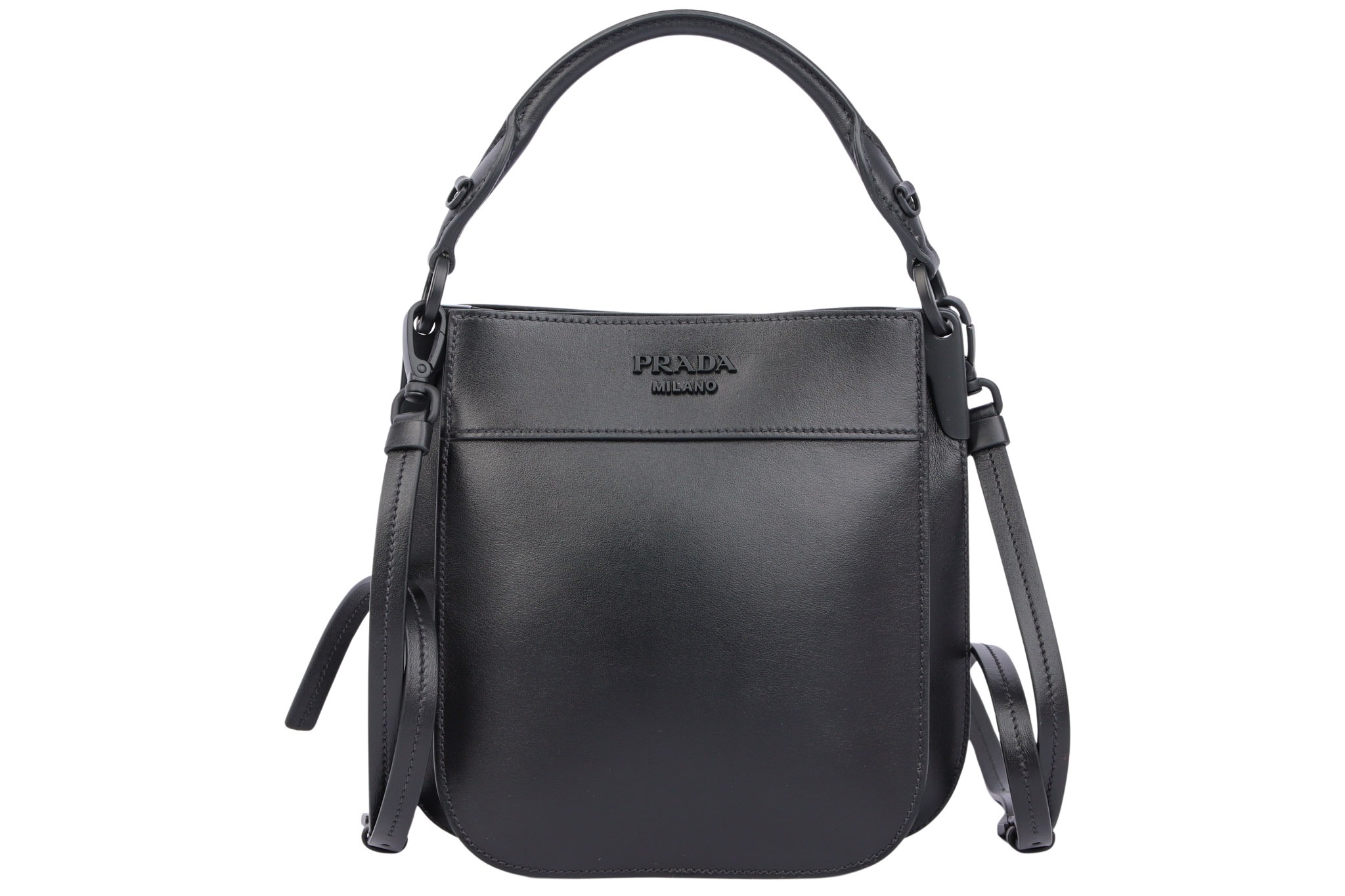 Prada Margit Schultertasche Soleil Nero