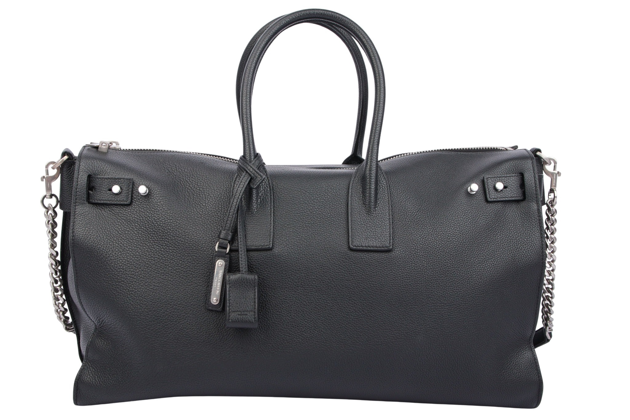 Saint Laurent Sac De Jour Schwarz Leder