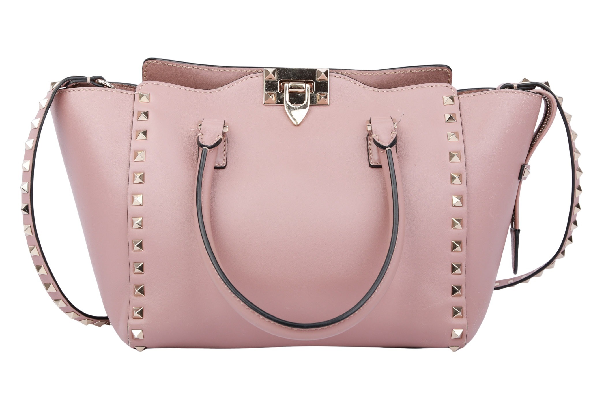 Valentino Garavani Rockstud Bag Small Rosa