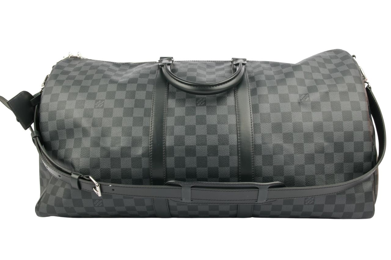 Louis Vuitton Keepall 55 Bandoulière Damier Graphite Canvas