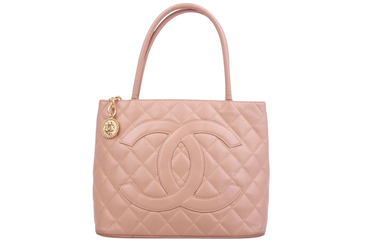 Chanel Medaillon Bag Beige