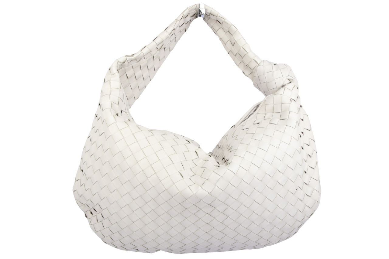Bottega Veneta Jodie Medium Weiß