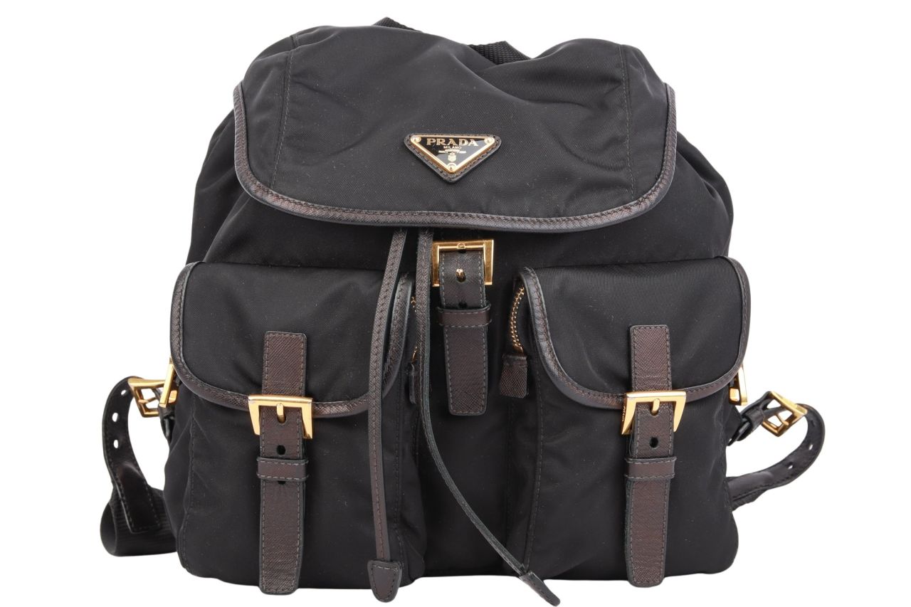 Prada Rucksack Re-Nylon Schwarz