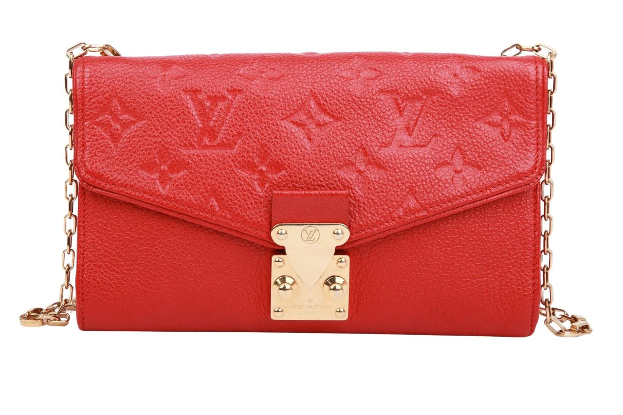 Louis Vuitton Saint Germain PM Monogram Empreinte Rot