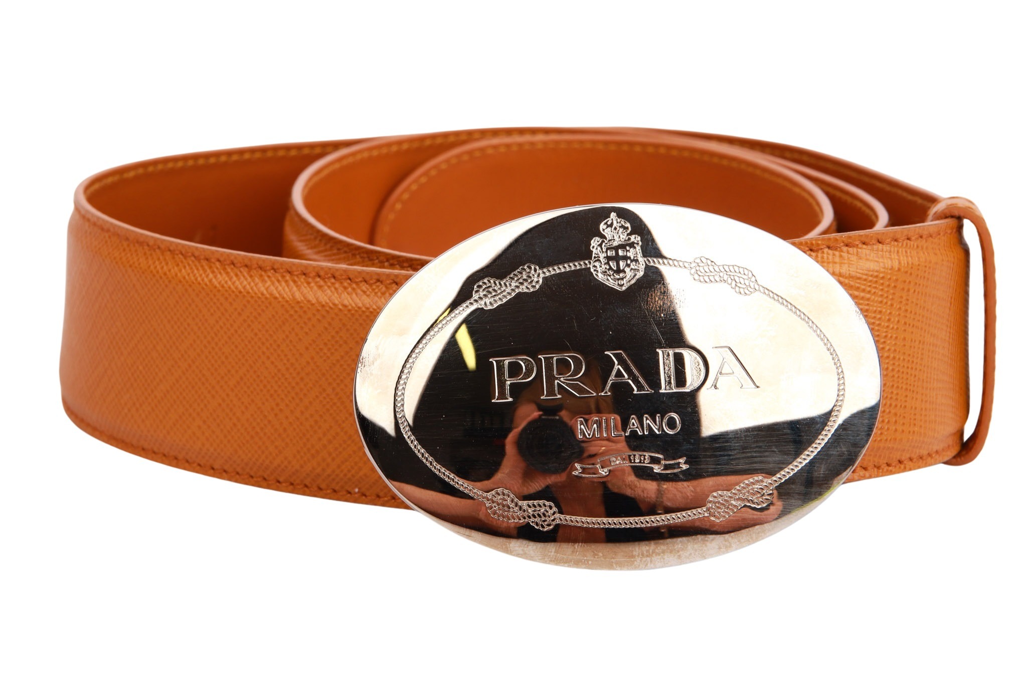 Prada Gürtel Hellbraun Gr.90