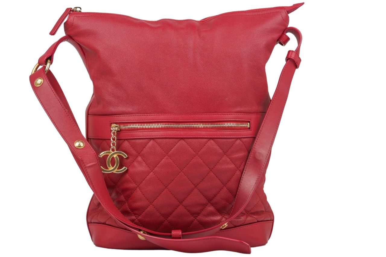 Chanel Hobo Bag Brombeere