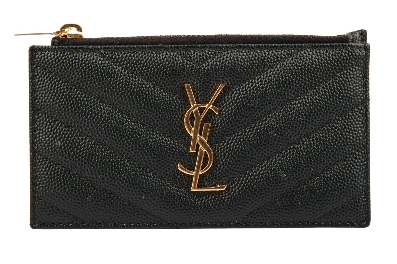 Saint Laurent Cardholder Schwarz