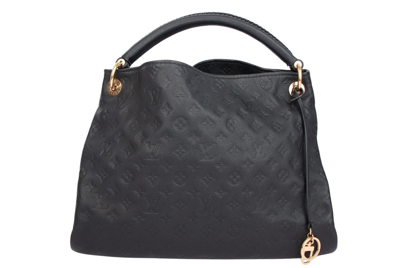 Louis Vuitton Artsy MM Monogram Empreinte Schwarz
