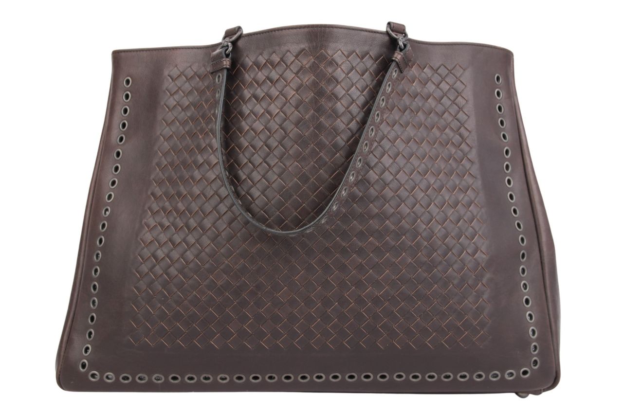 Bottega Veneta Tote Nappaleder Schwarz