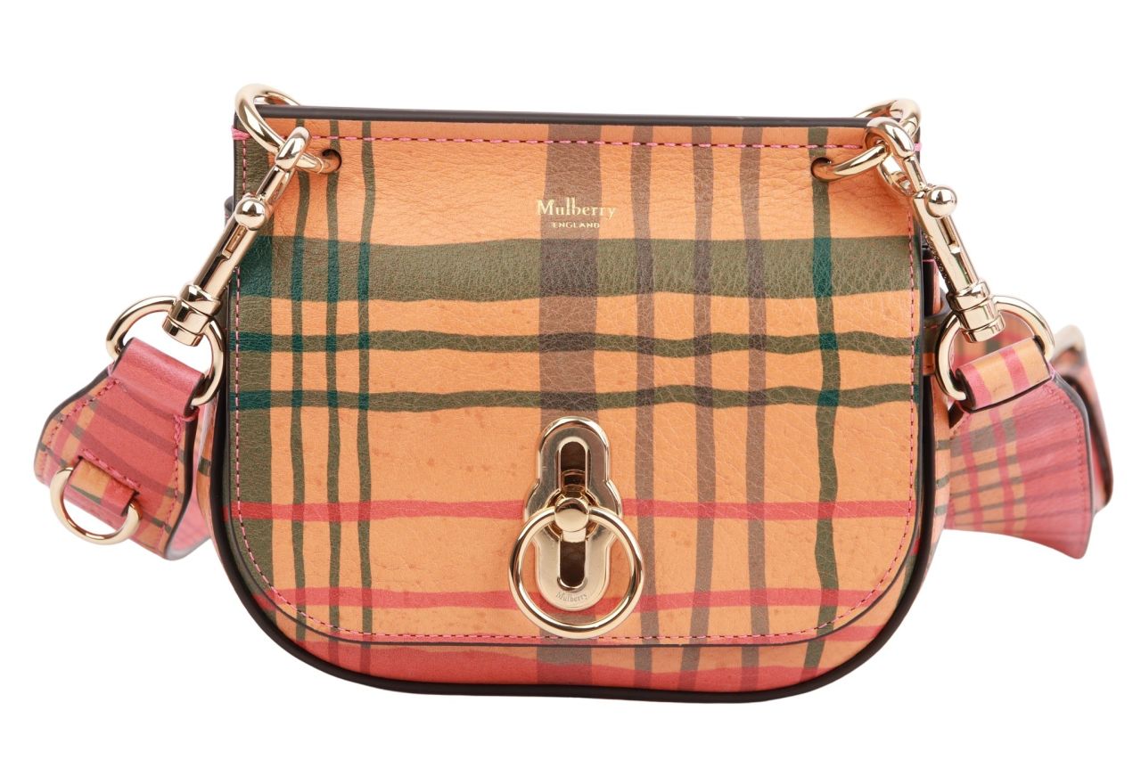 Mulberry Amberley Satchel Schultertasche Braun