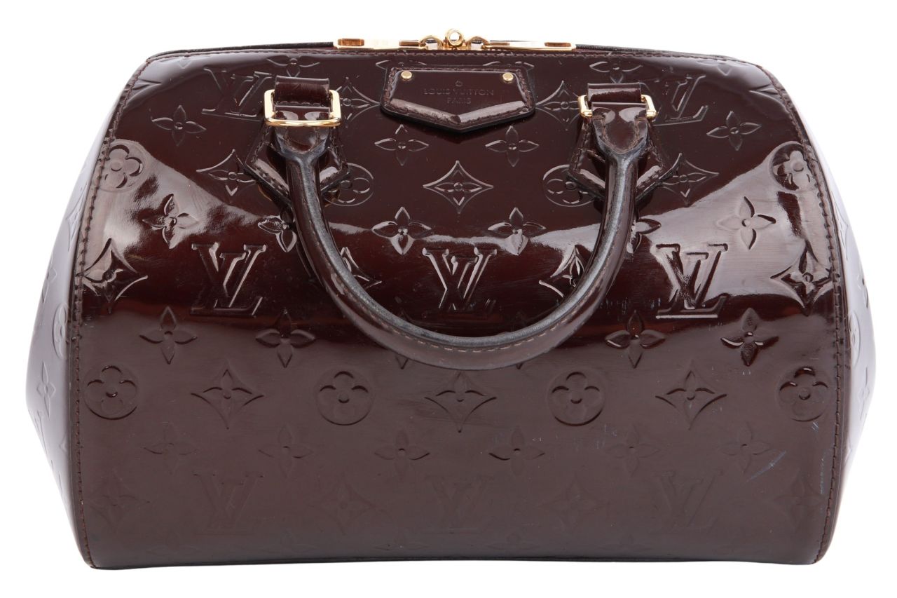 Louis Vuitton Montana Monogram Vernis Aubergine