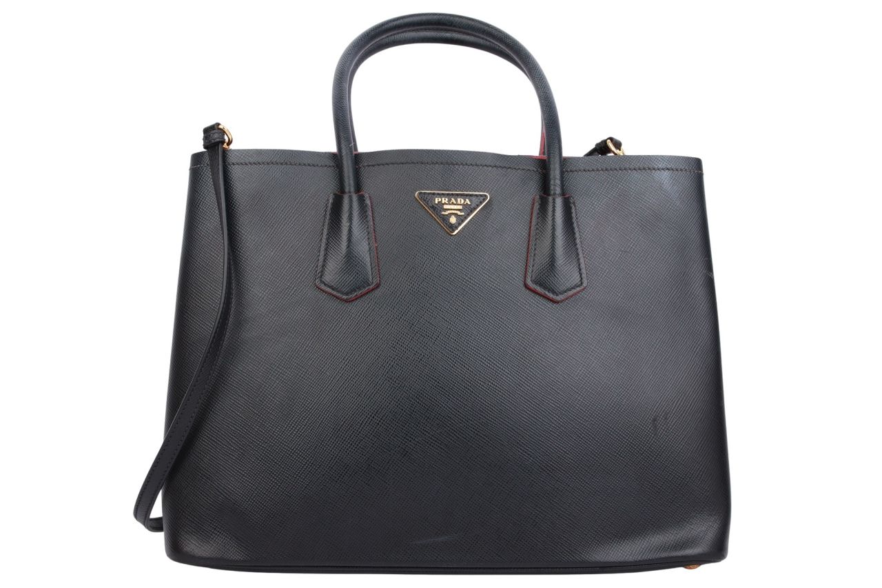 Prada Shopper Saffiano Black