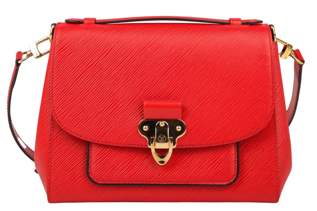 Louis Vuitton Boccador Crossbody Bag Epi Leder Rot
