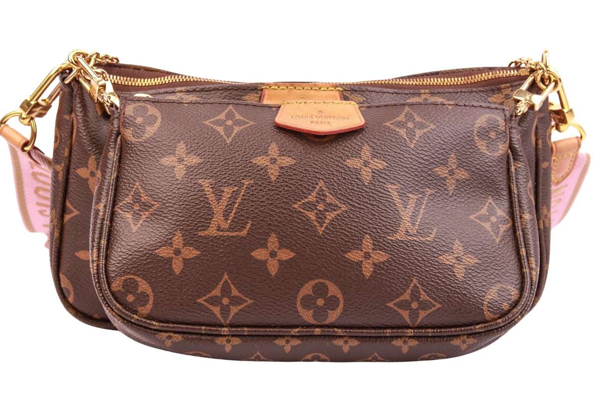 Louis Vuitton Multi Pochette Monogram Canvas Pink | Luxussachen.com