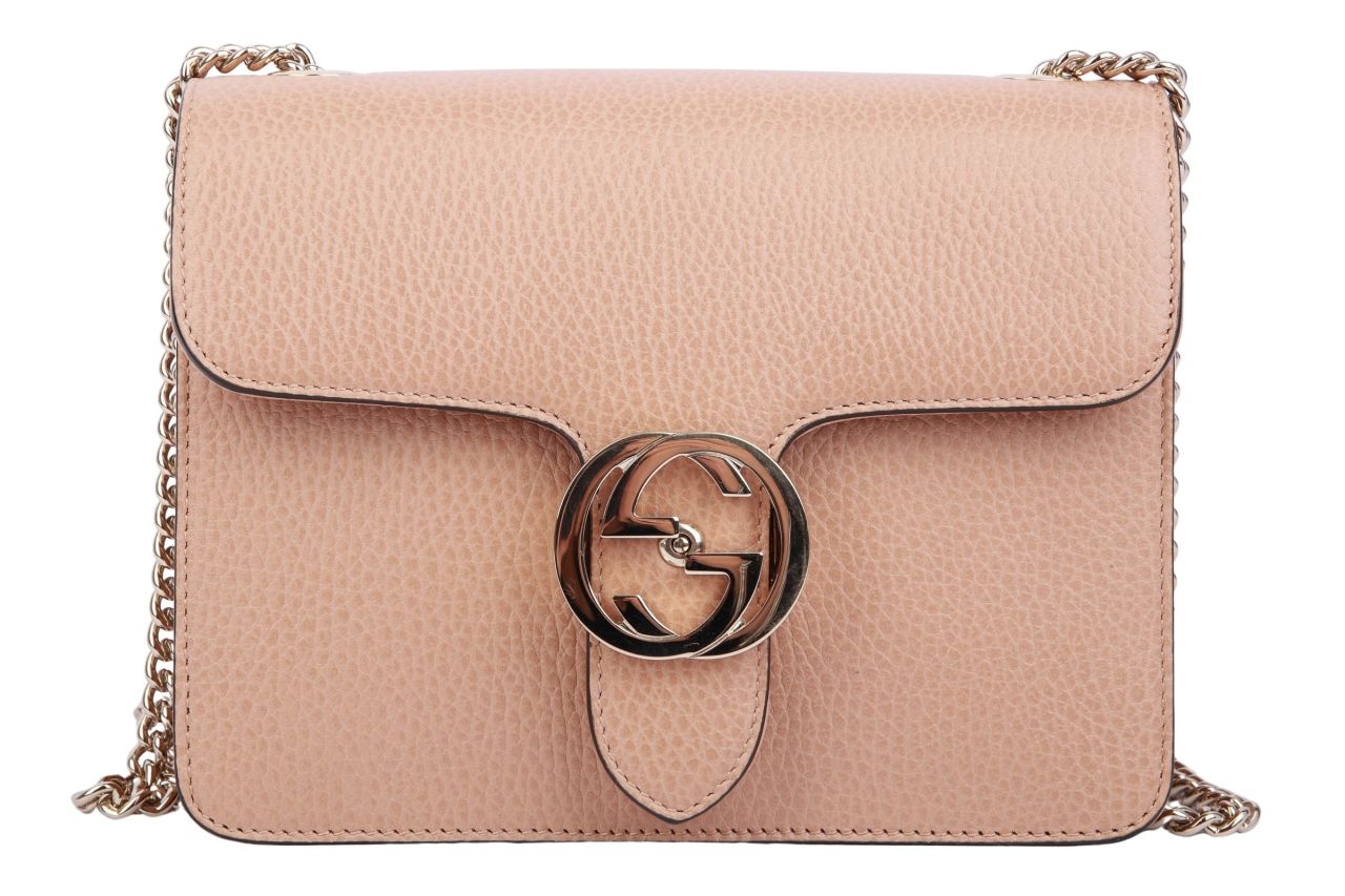 Gucci Dollar Interlocking GG Small Beige