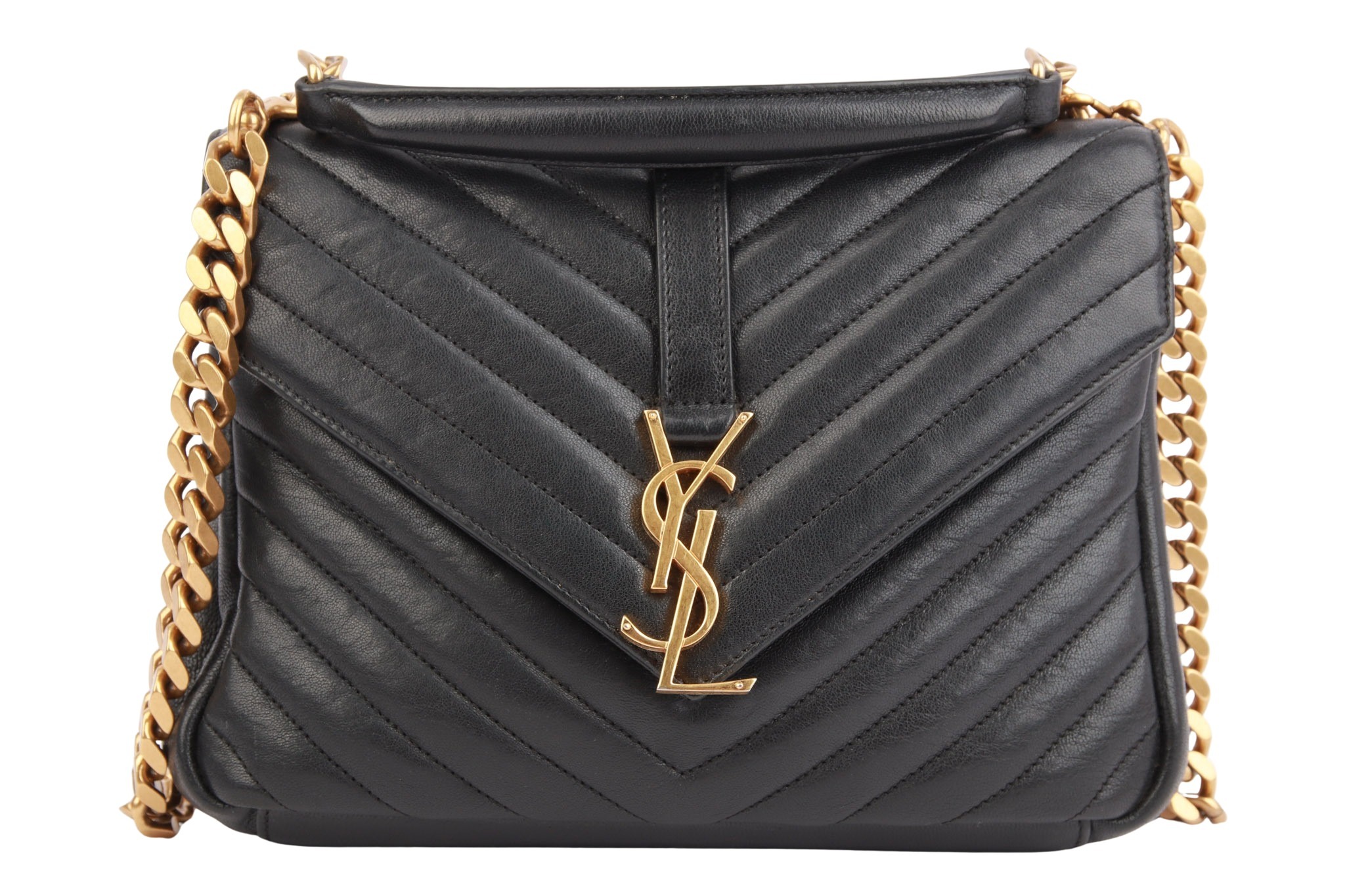Saint Laurent College Small Schwarz