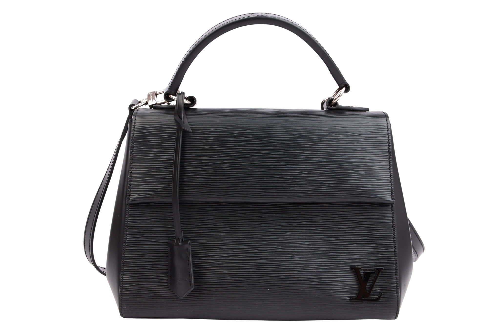 Louis Vuitton Cluny BB Epi Leder Schwarz