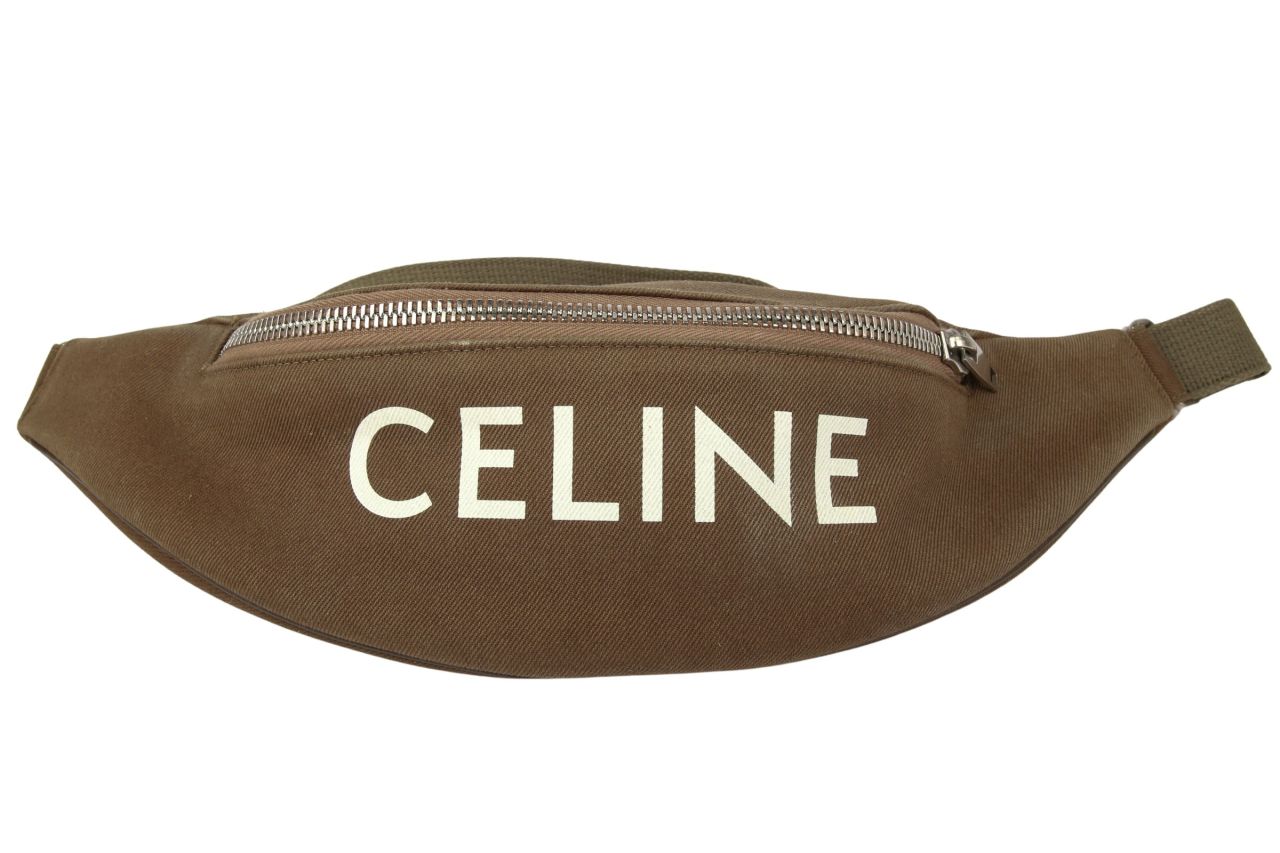 Céline Gürteltasche Canvas Khaki
