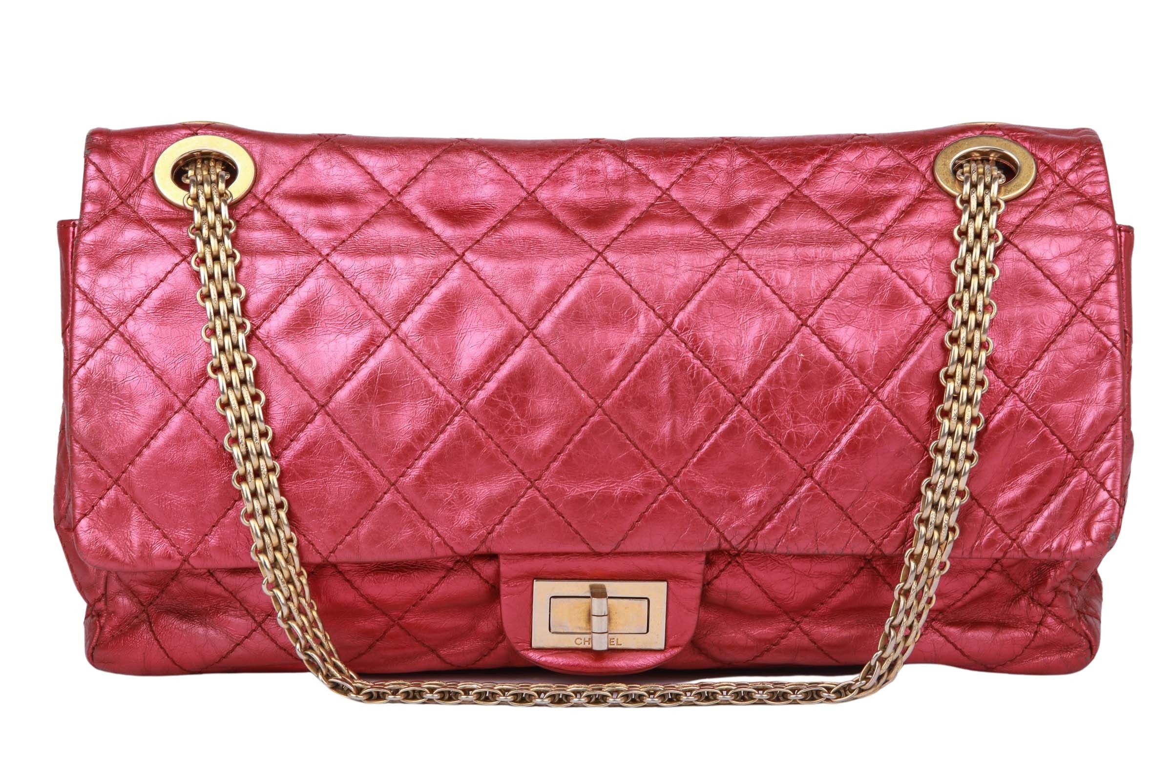 Chanel 2.55 Reissue Jumbo Rose Metallic