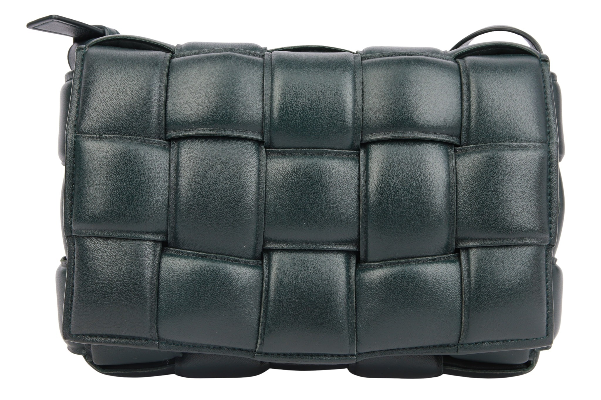 Bottega Veneta Padded Cassette Dunkelgrün