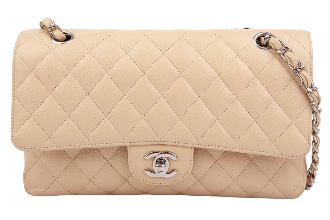 Chanel Classic Flap Bag Beige
