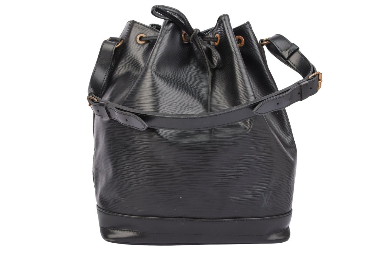 Louis Vuitton Sac Noé Epi Leder Schwarz