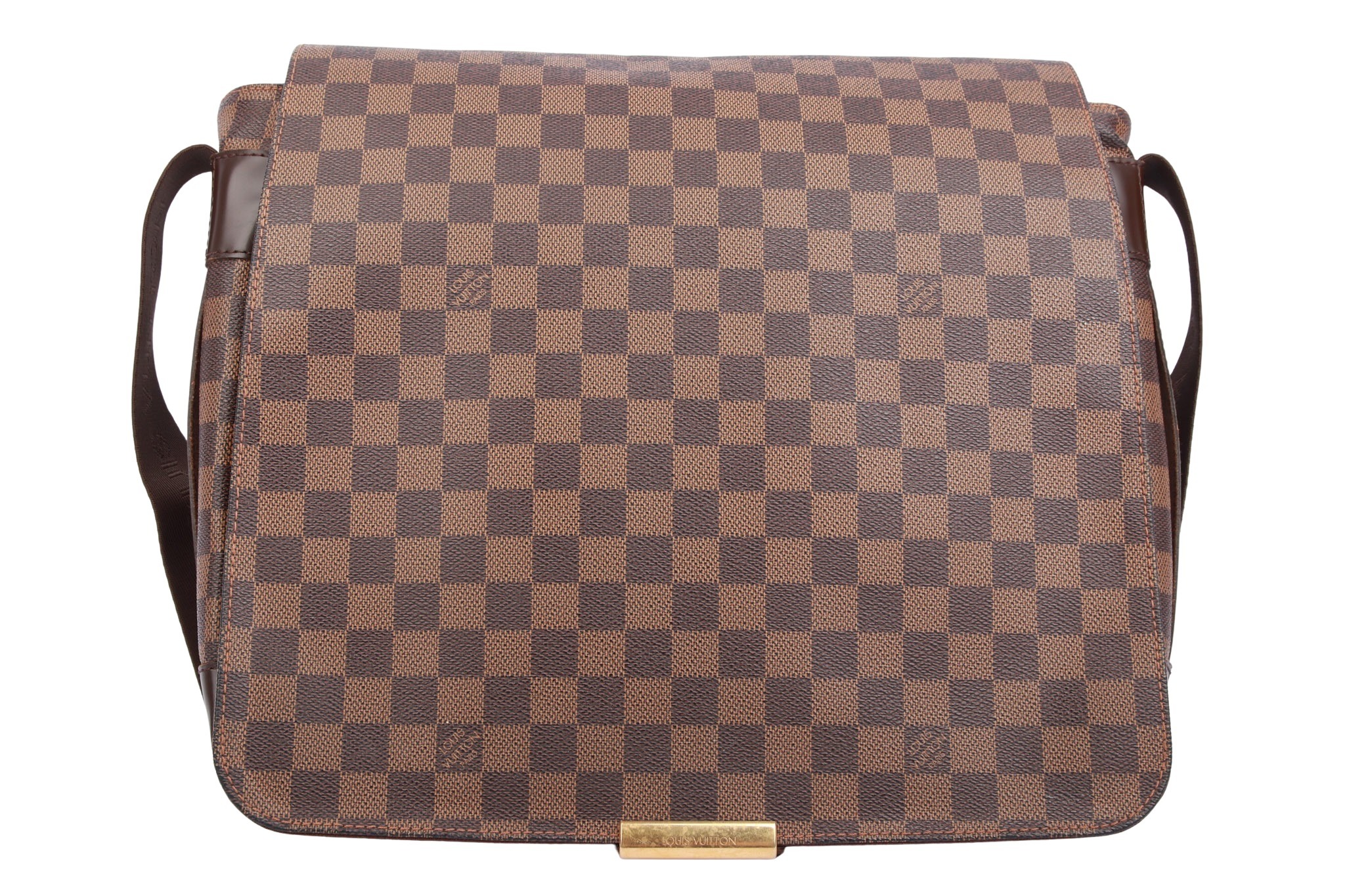 Louis Vuitton Bastille Messenger Bag Damier Ebene Canvas