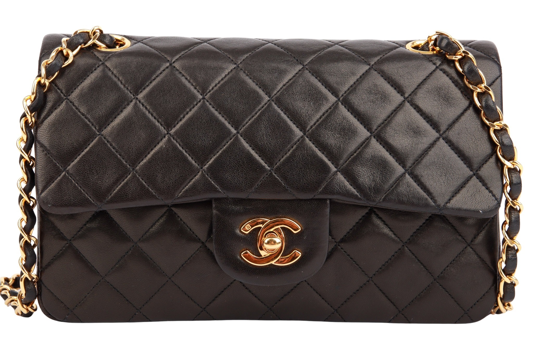 Chanel Timeless Classic Double Flap Small Schwarz