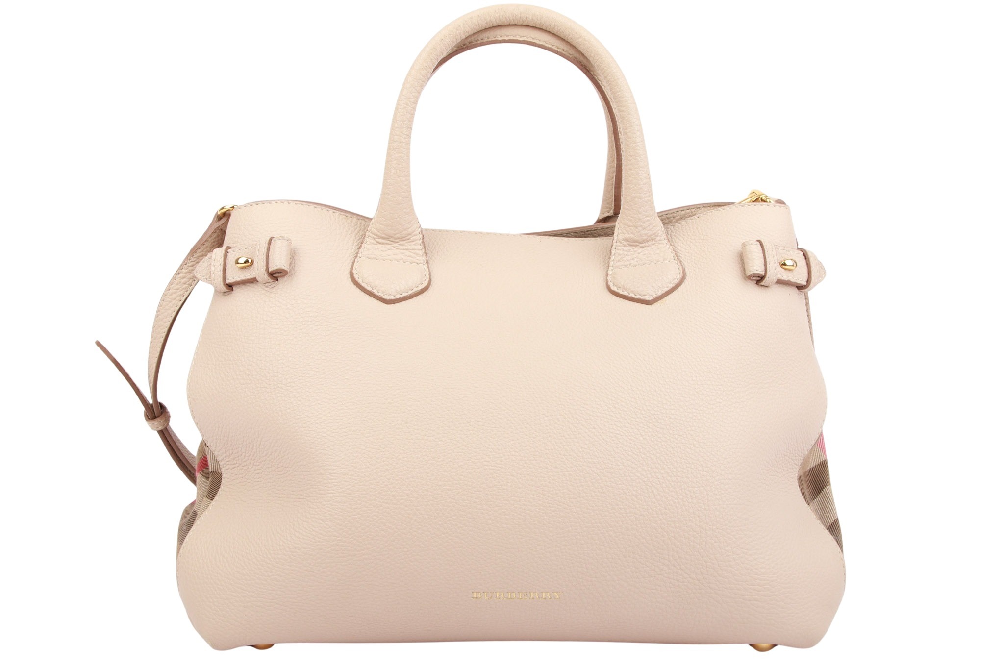 Burberry Banner Bag Leder Beige