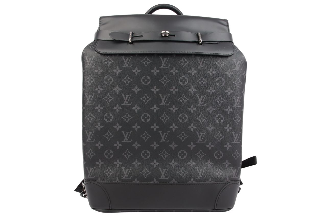 Louis Vuitton Steamer Rucksack Monogram Eclipse Canvas