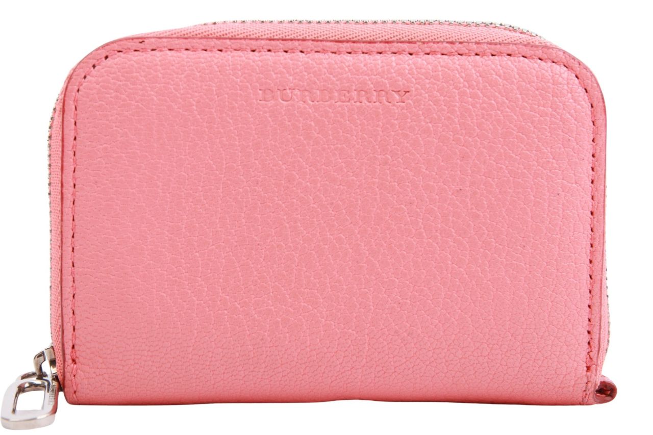 Burberry Portemonnaie Leder Coral