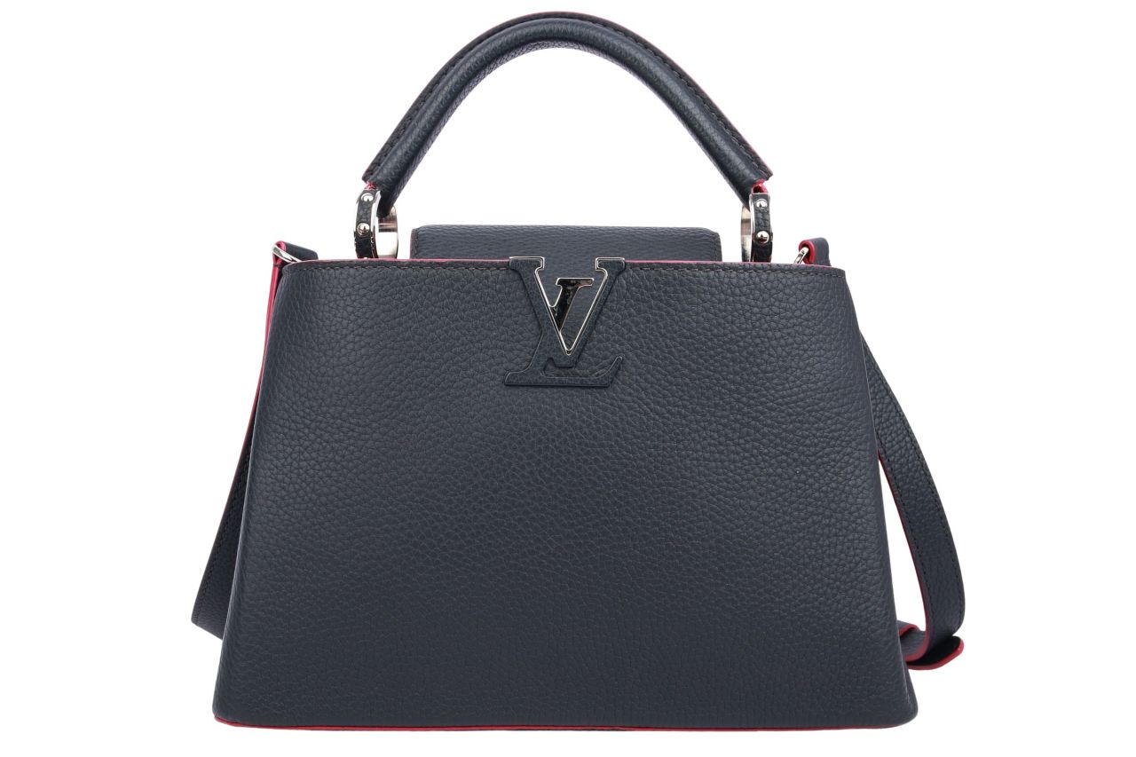 Louis Vuitton Capucines BB Taurillon Blau