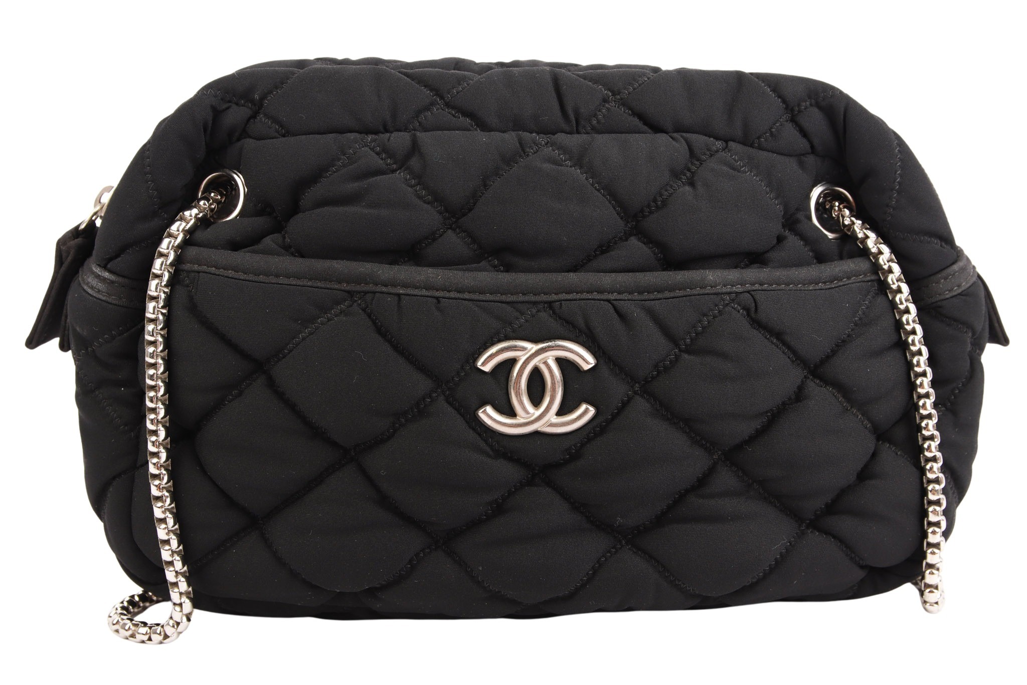 Chanel Bubble Quilt Bag Black