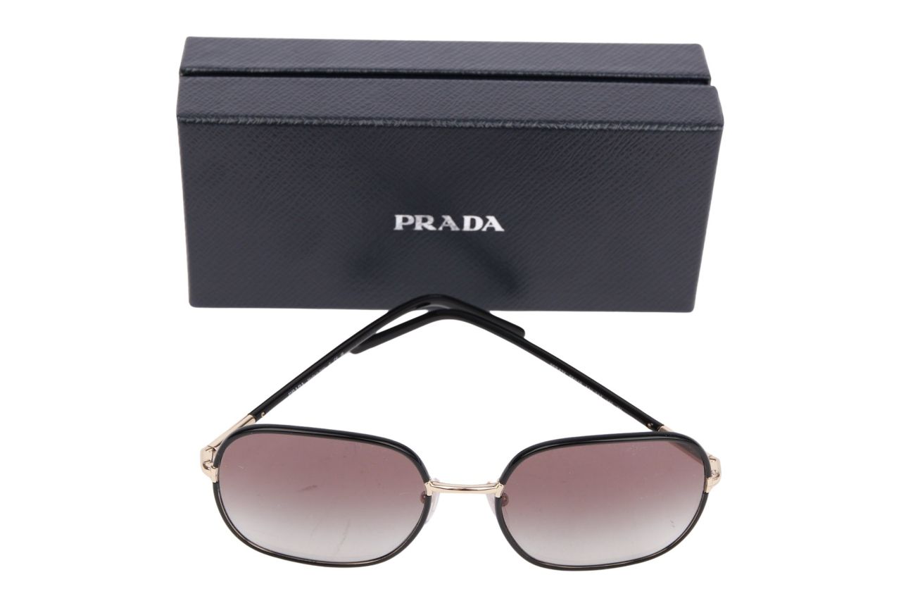 Prada Sonnenbrille "SPR67X" Schwarz