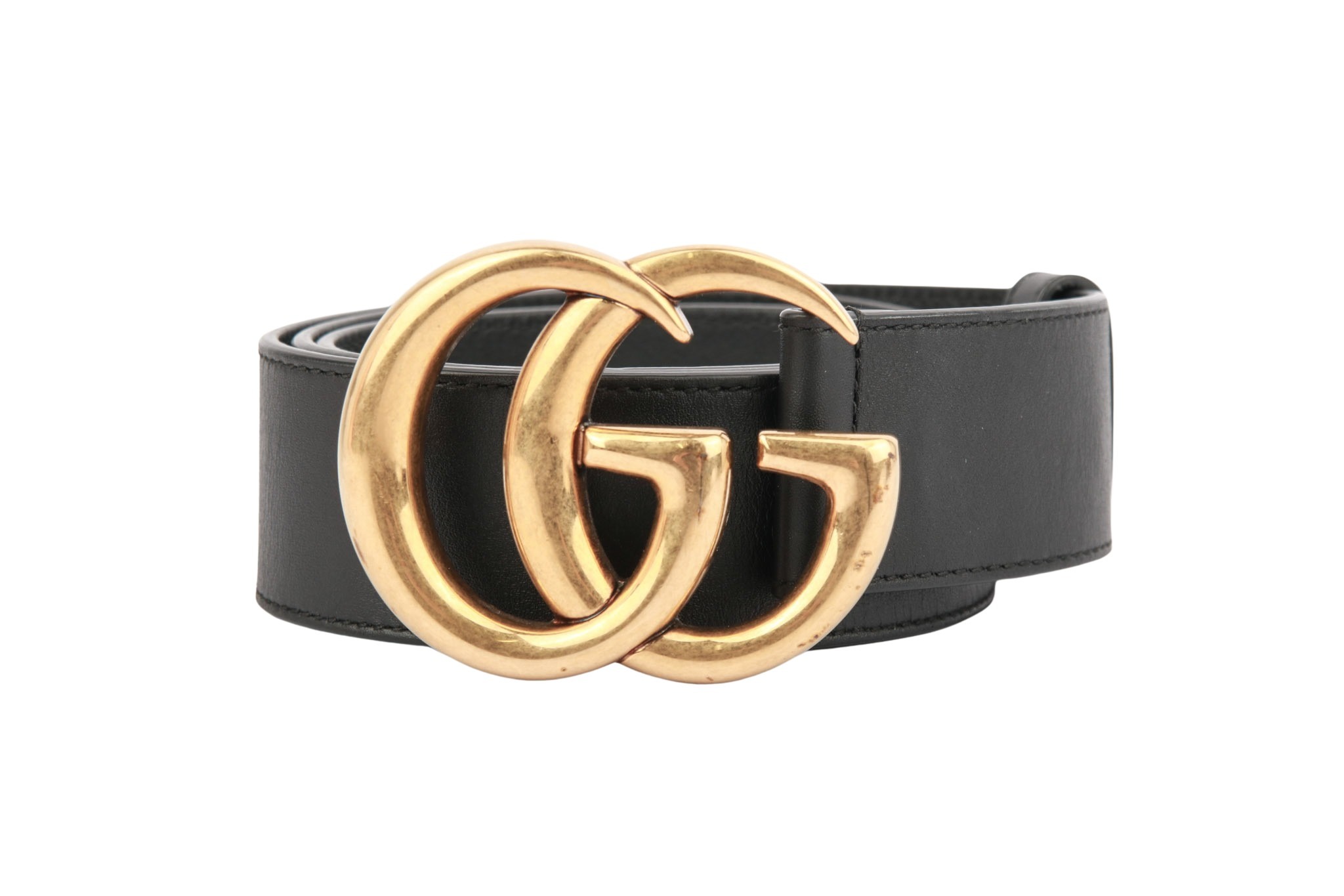 Gucci Marmont GG Gürtel Breit Schwarz Gr. 90