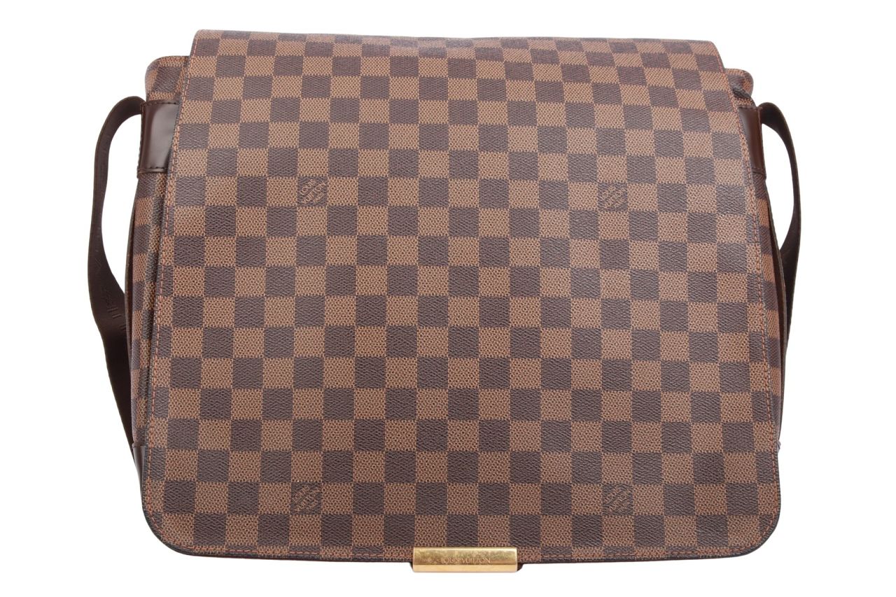 Louis Vuitton Bastille Messenger Bag Damier Ebene Canvas