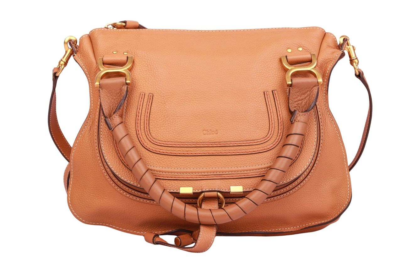 Chloé Marcie Medium Leder Braun Inkl. Schultergurt