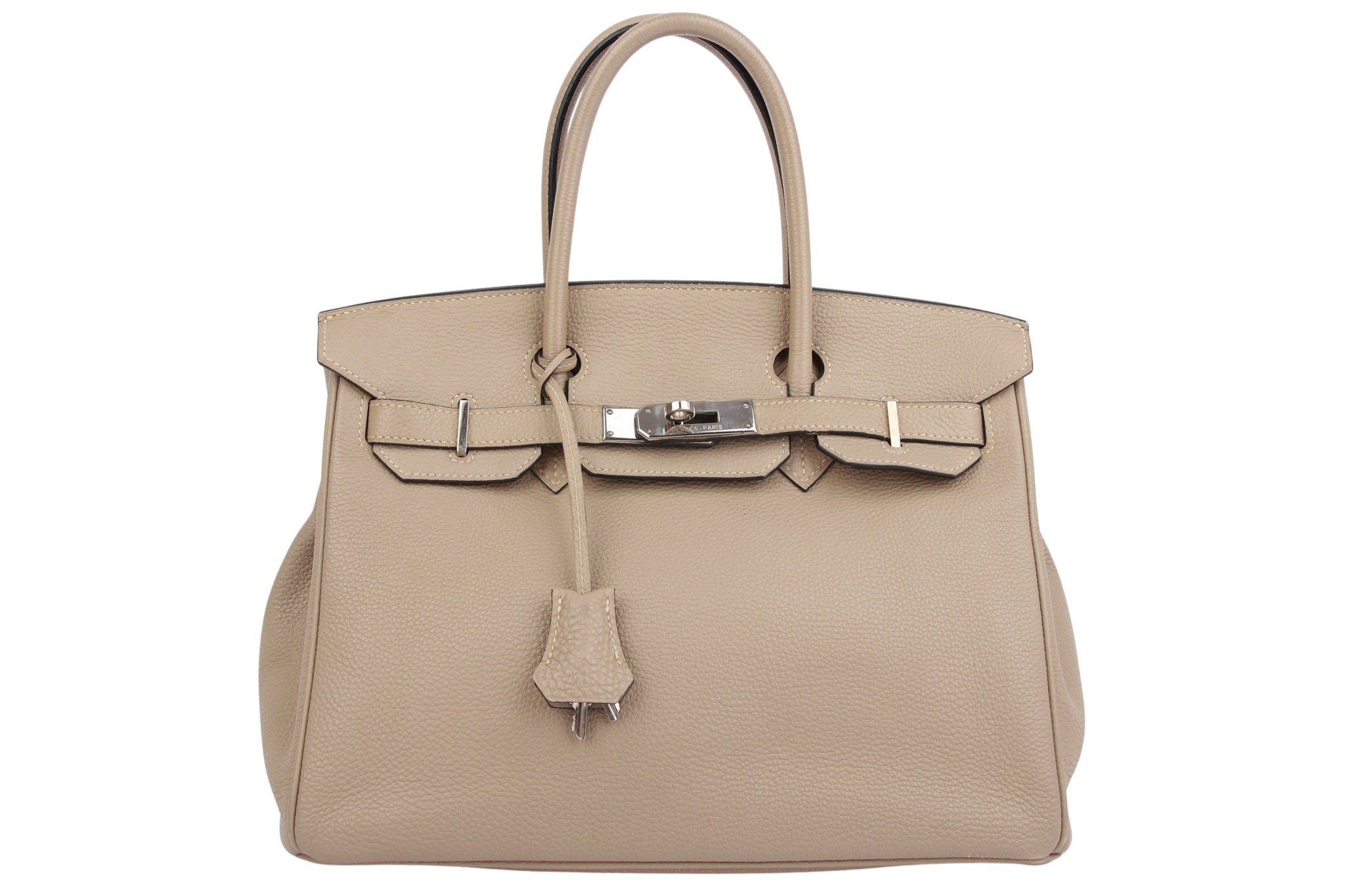 Hermes Birkin 30 Togo Leder Gris Tourterelle