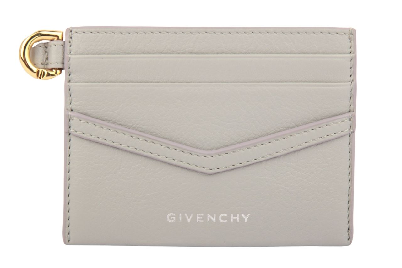 Givenchy Cardholder Grau Leder