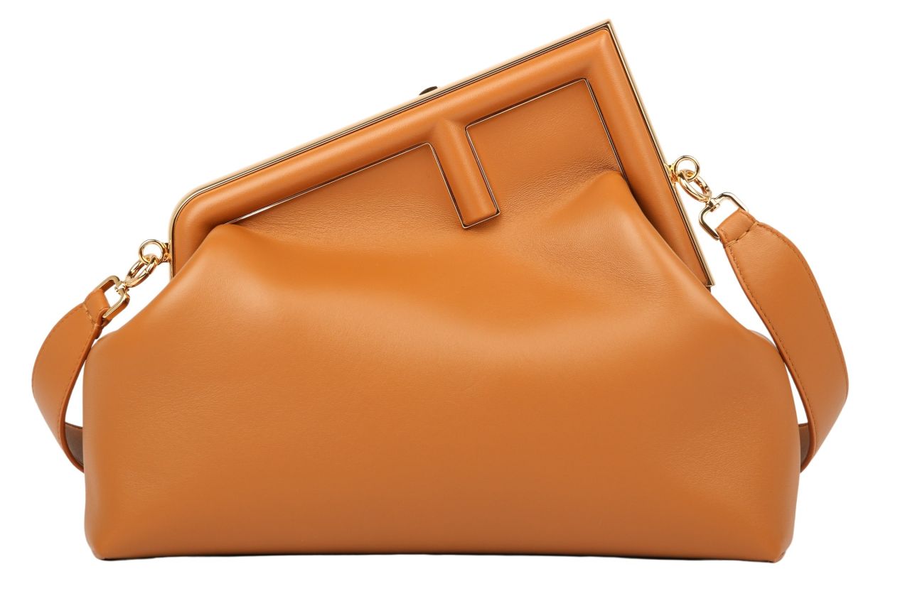 Fendi First Bag Mittel Braun
