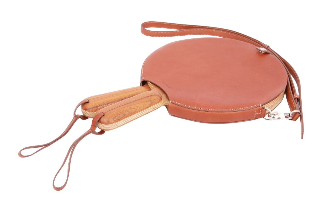 Jil Sander Beachball Schläger Set Braun