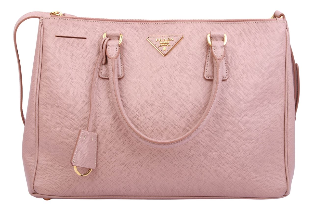 Prada Saffiano Galleria Shopper Rosa