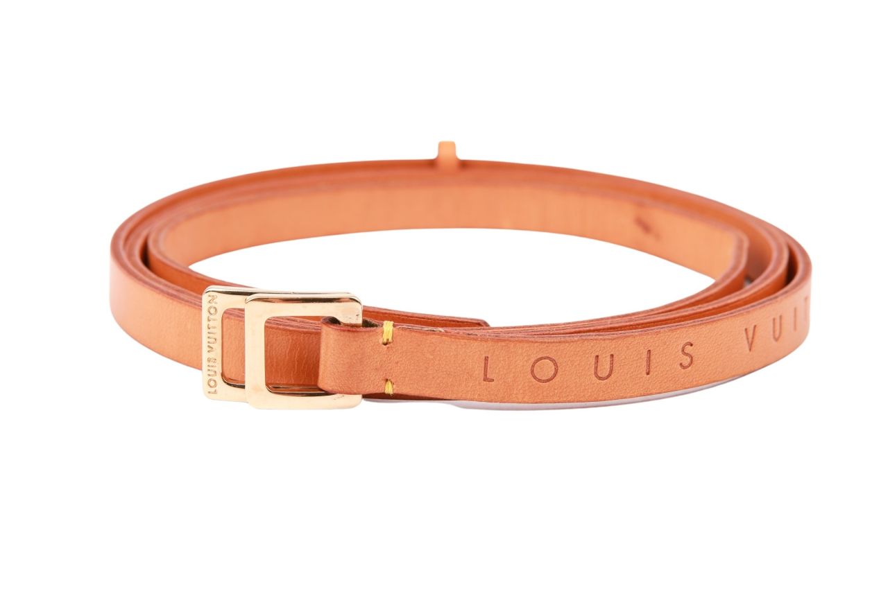 Louis Vuitton Ledergürtel Braun