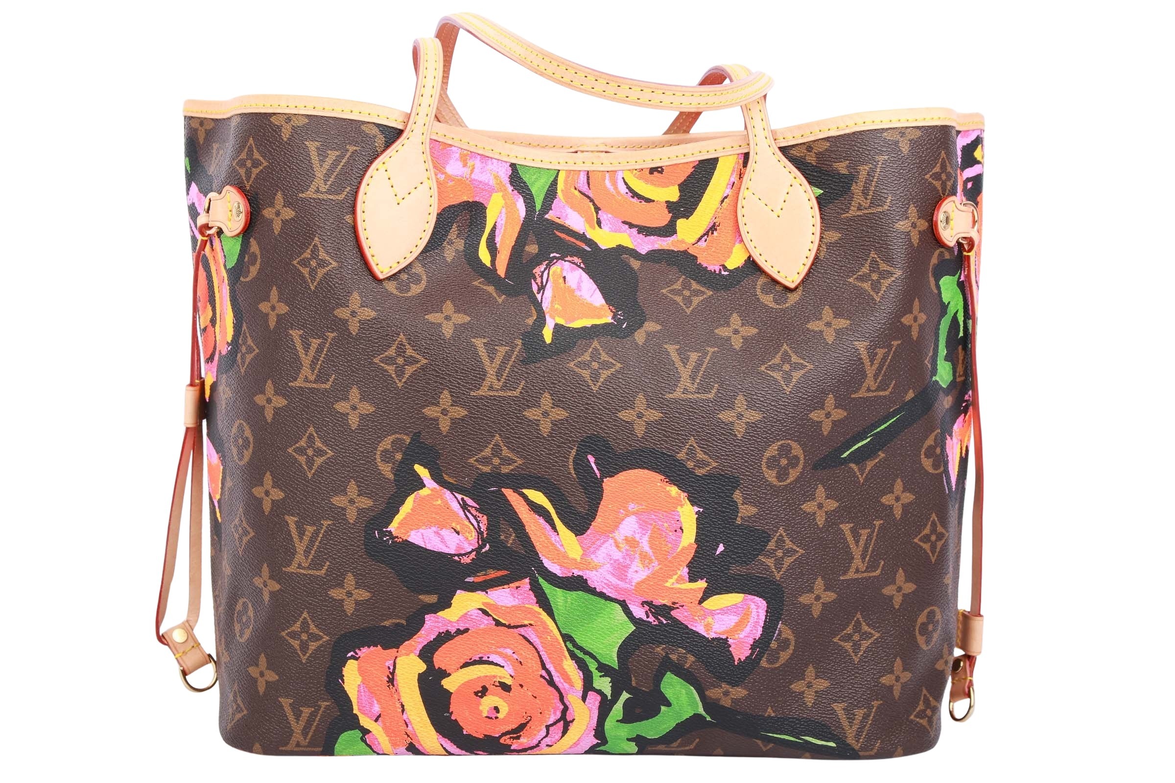 Louis Vuitton Neverfull MM Stephen Sprouse Roses Limited Edition