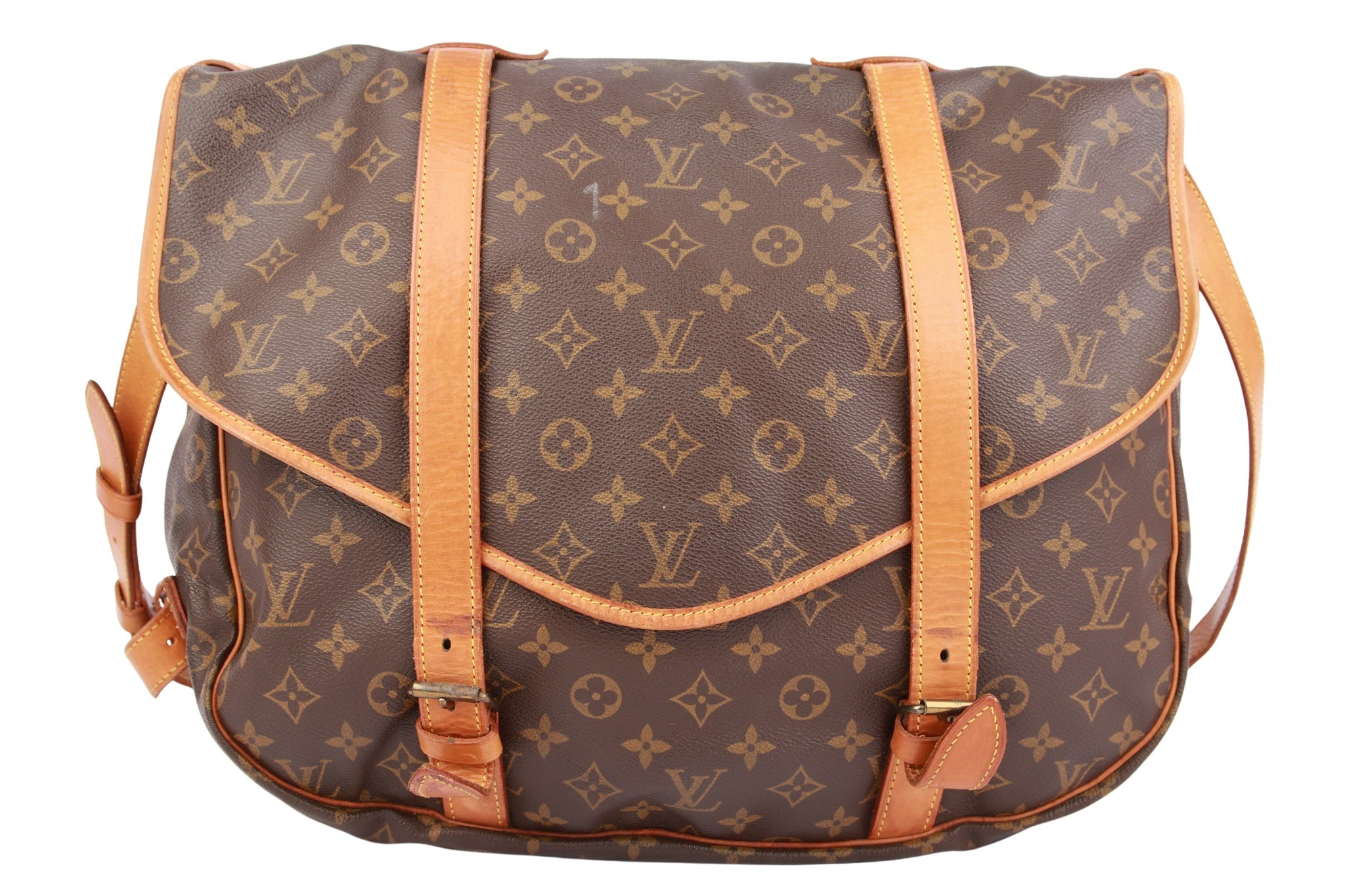 Louis Vuitton Saumur 43 Monogram Canvas