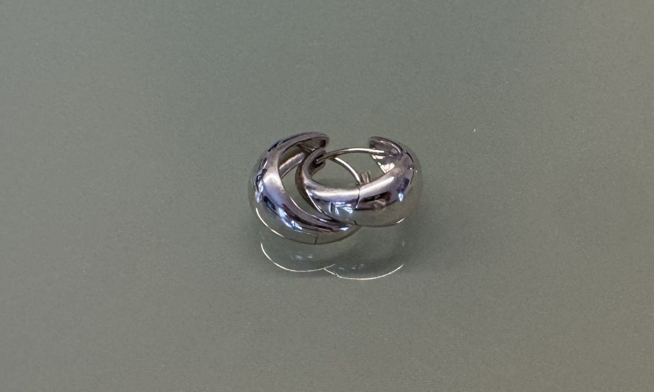 Creolen Tropfenform 925 Silber