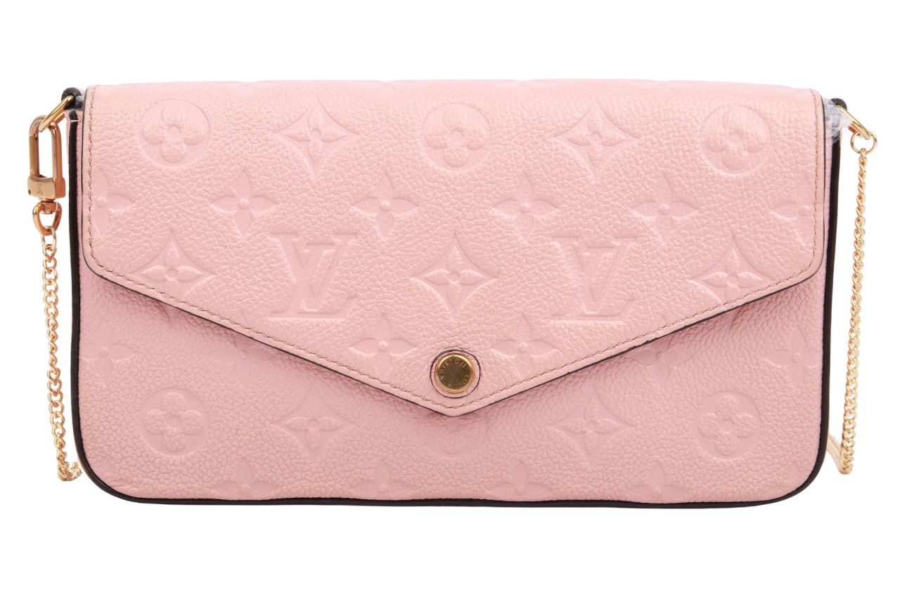 Louis Vuitton Pochette Felicie Monogram Empreinte Rosa